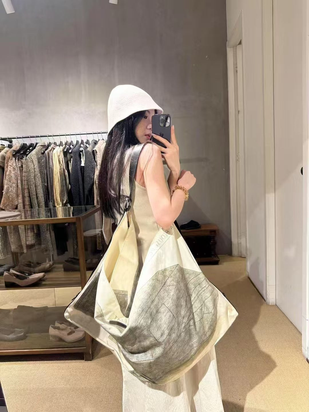 Artist joint series canvas bag