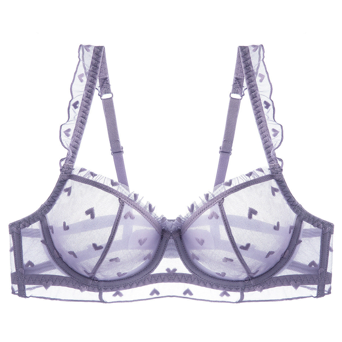 Slim lace bra
