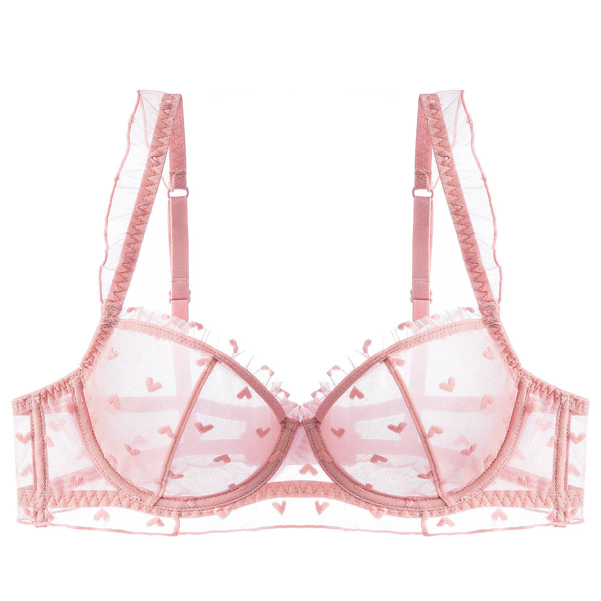 Slim lace bra